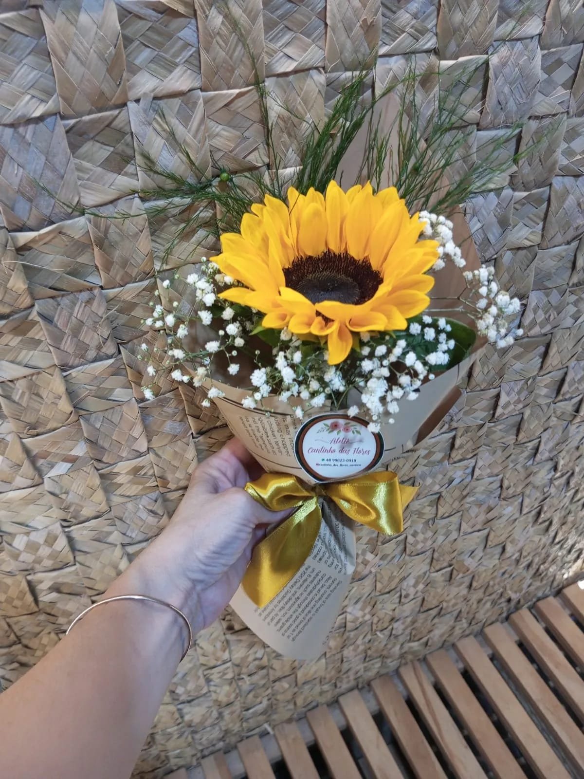 SOLITÁRIO DE GIRASSOL